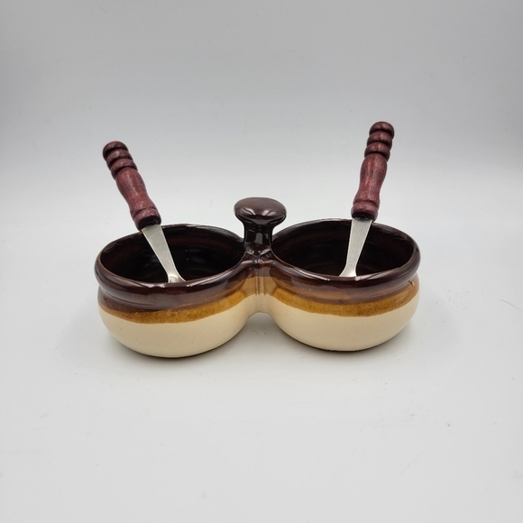 Vintage Ceramic Jam/Jelly Condiment Crock - Picture 1 of 6